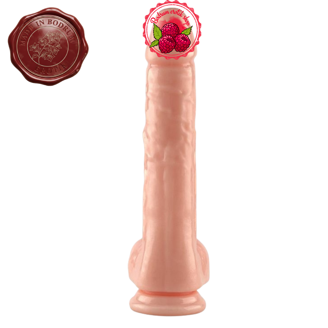 Realistik Gibi Pvc Dildo 25 cm.