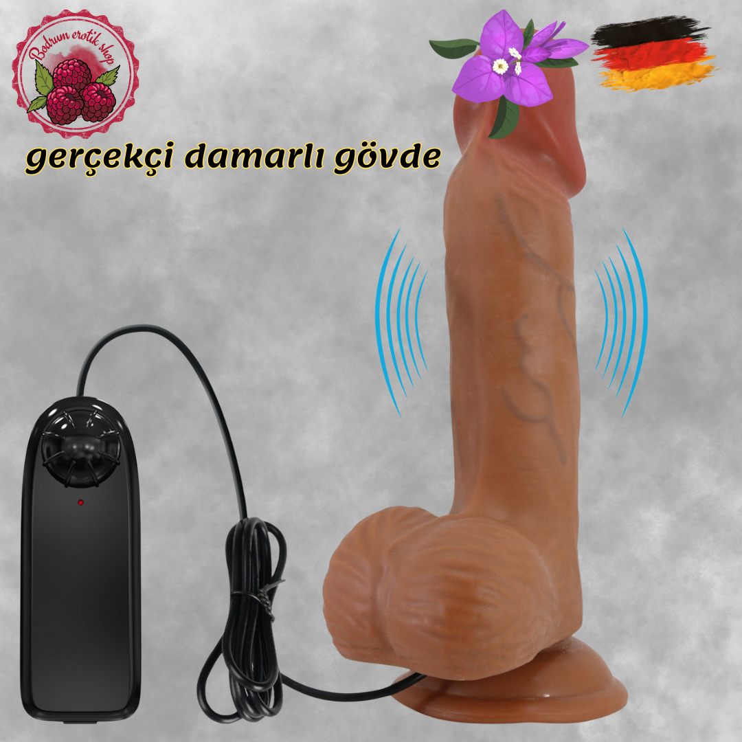 Ten Dokusunda Gerçekçi İpeksi Vibratör