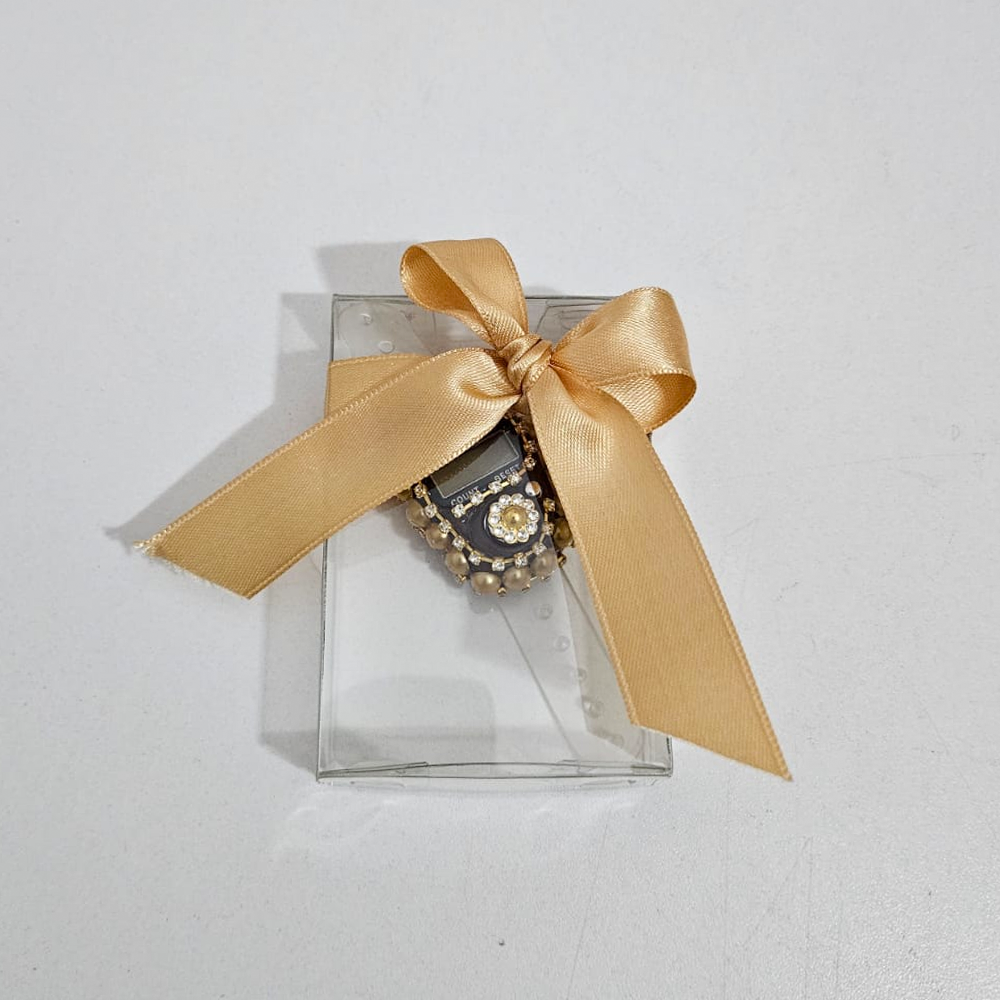 Kahverengi Kurdeleli Kutulu Taşlı Zikirmatik