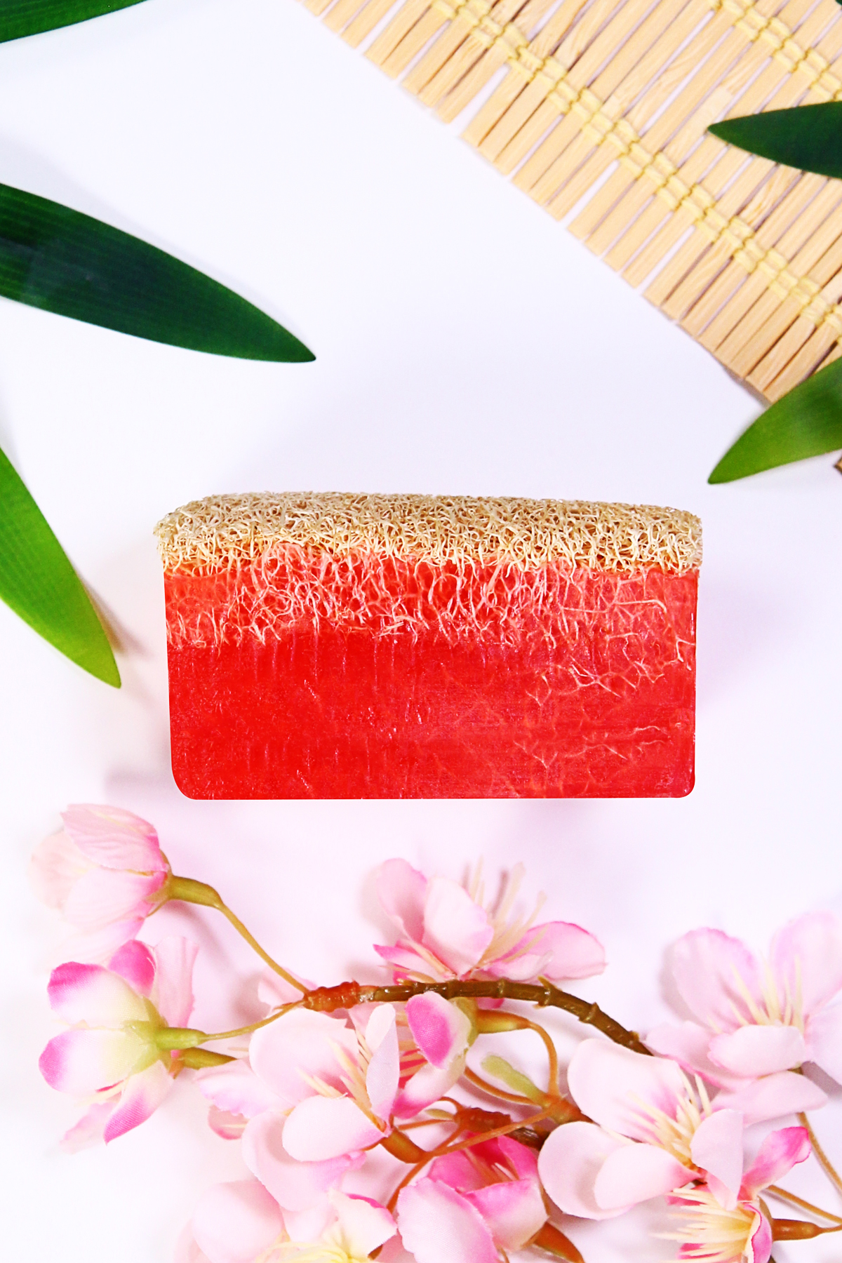 Narlı %100 Doğal Kabak Lifli Sabun