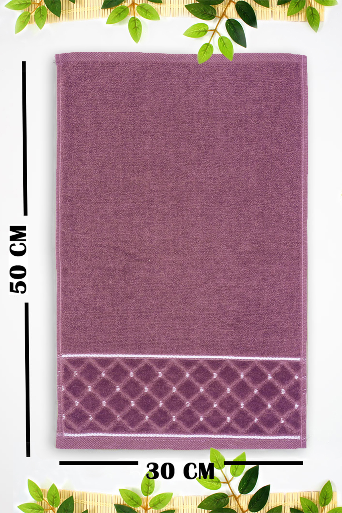 Mutfak-Havlusu-Bade Jakarlı-Bordo-enex life