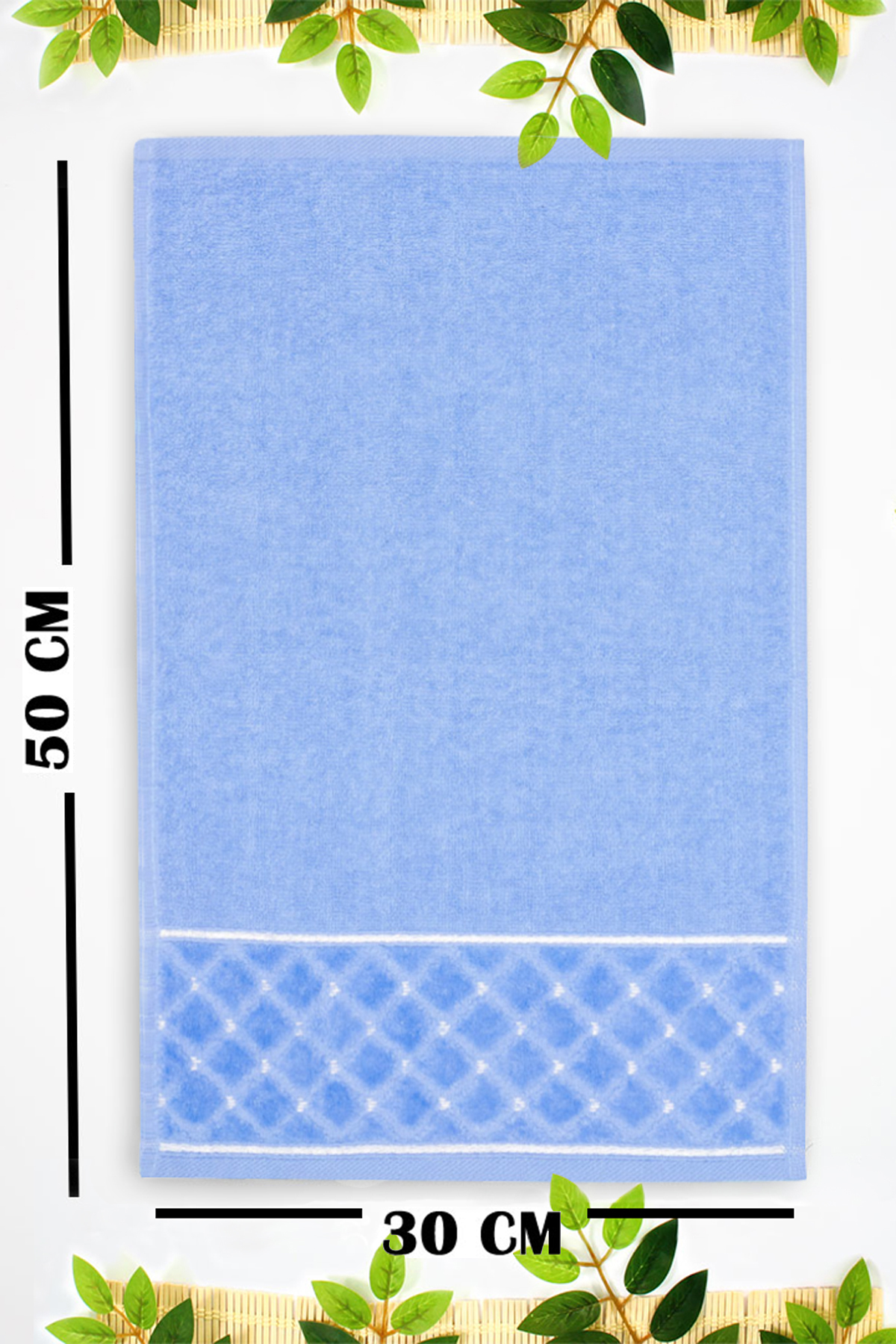 Mutfak-Havlusu-Bade Jakarlı-Mavi-enex life