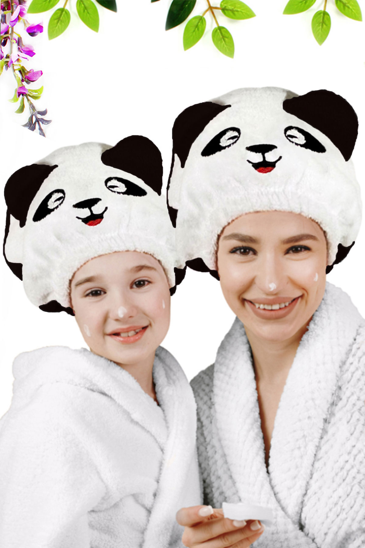 Saç Kurulama Havlusu Banyo Duş Bonesi