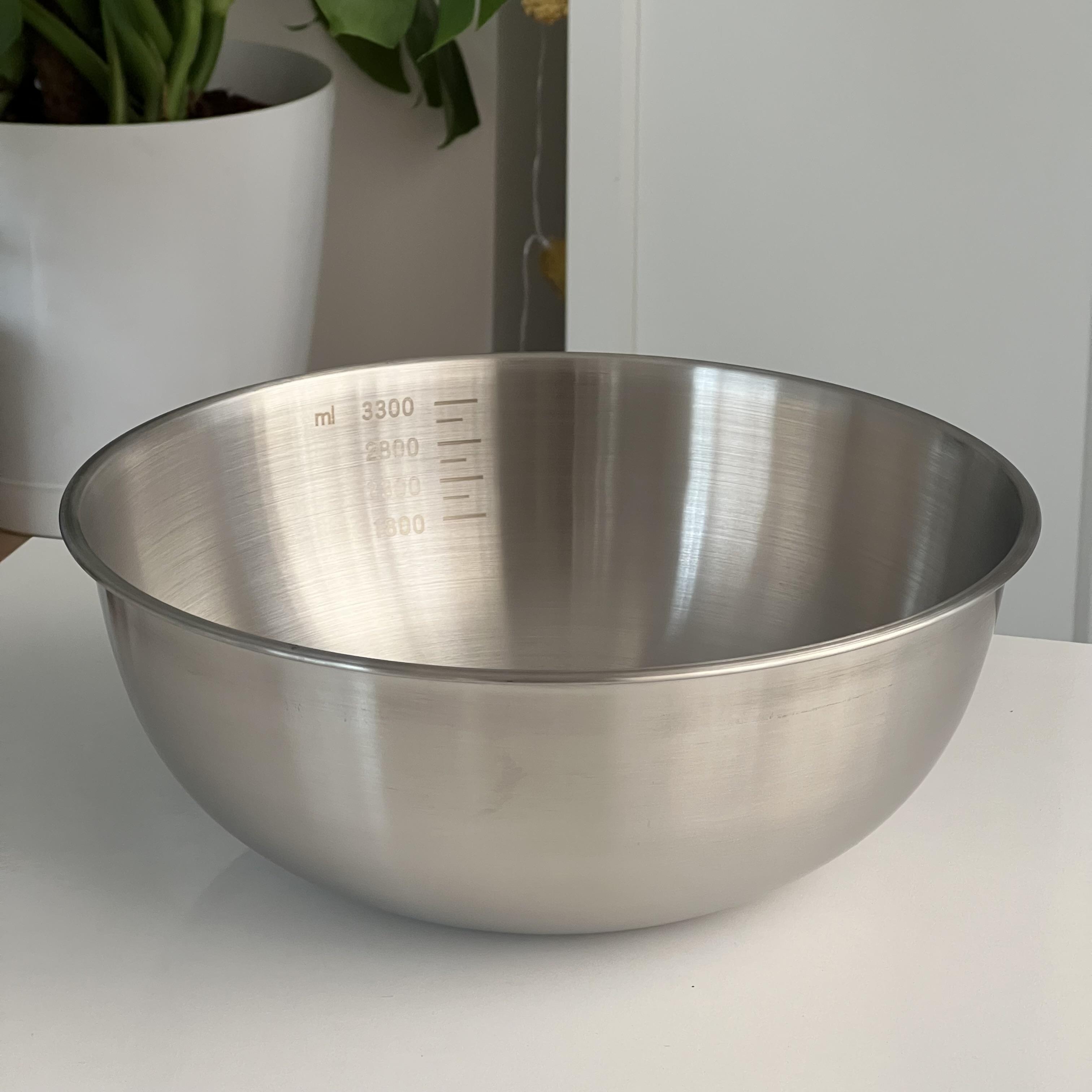 27cm Gümüş Büyük Derin Kase