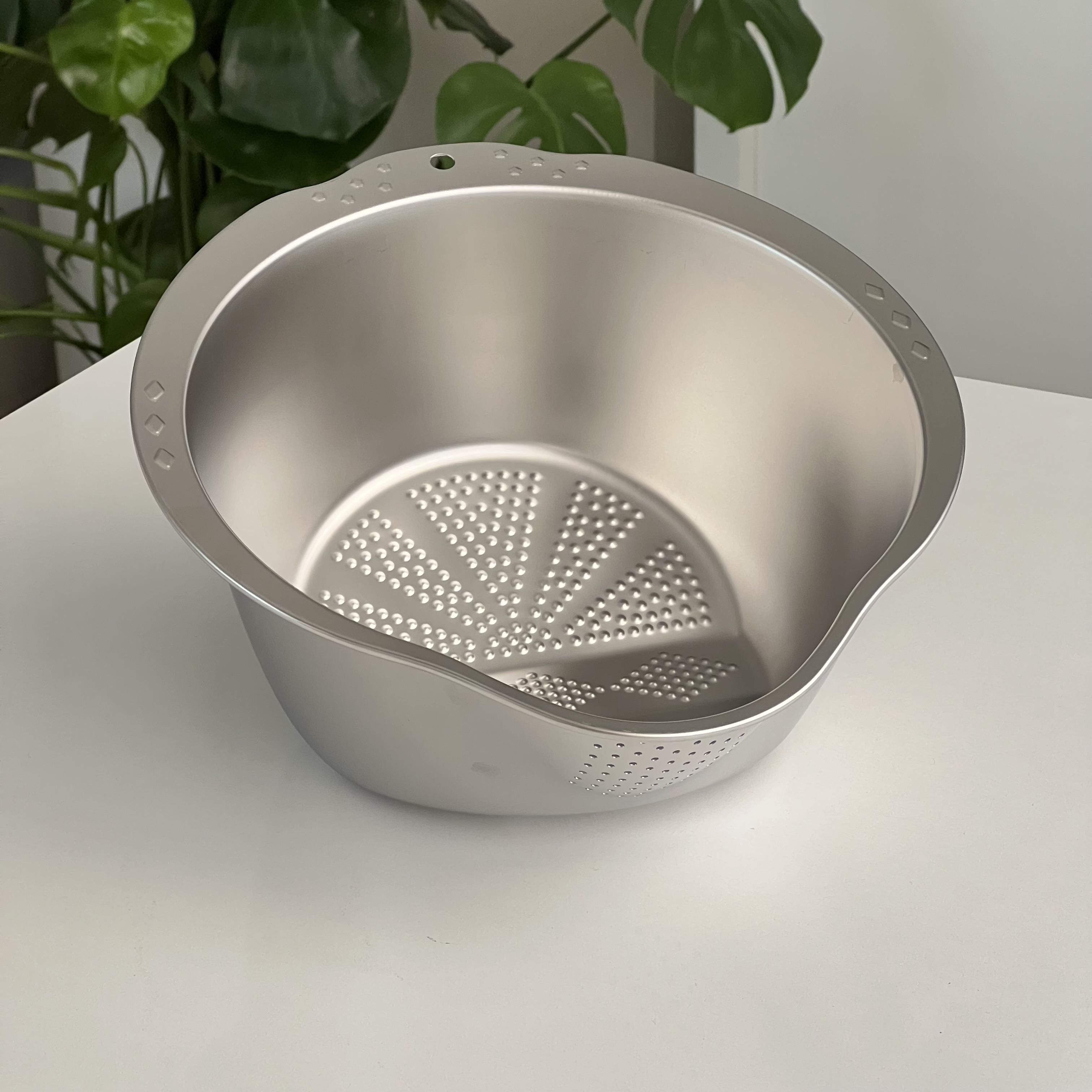 Gümüş Sebze/Meyve Pirinç Süzgeci