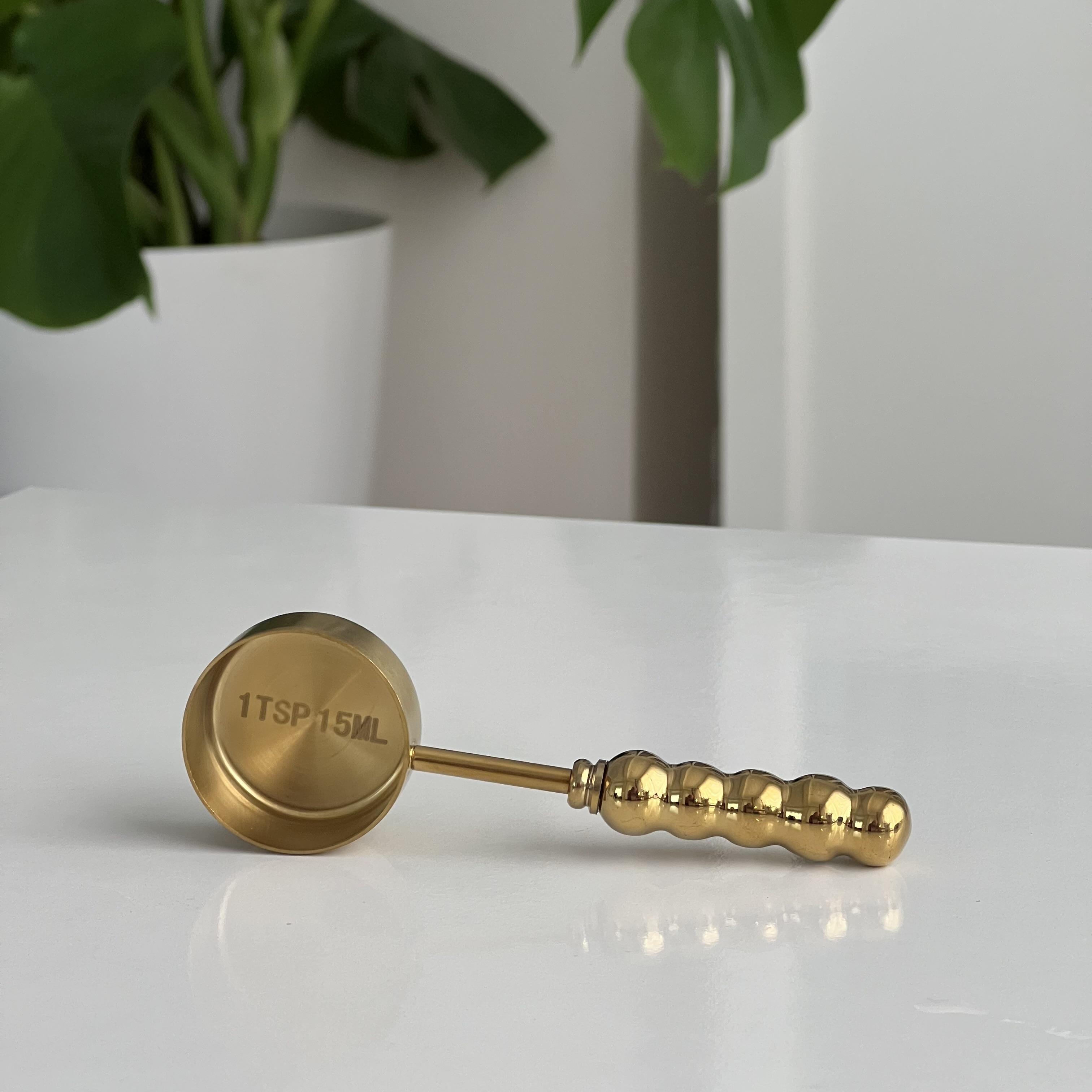 11cm Gold Ölçü Kaşığı