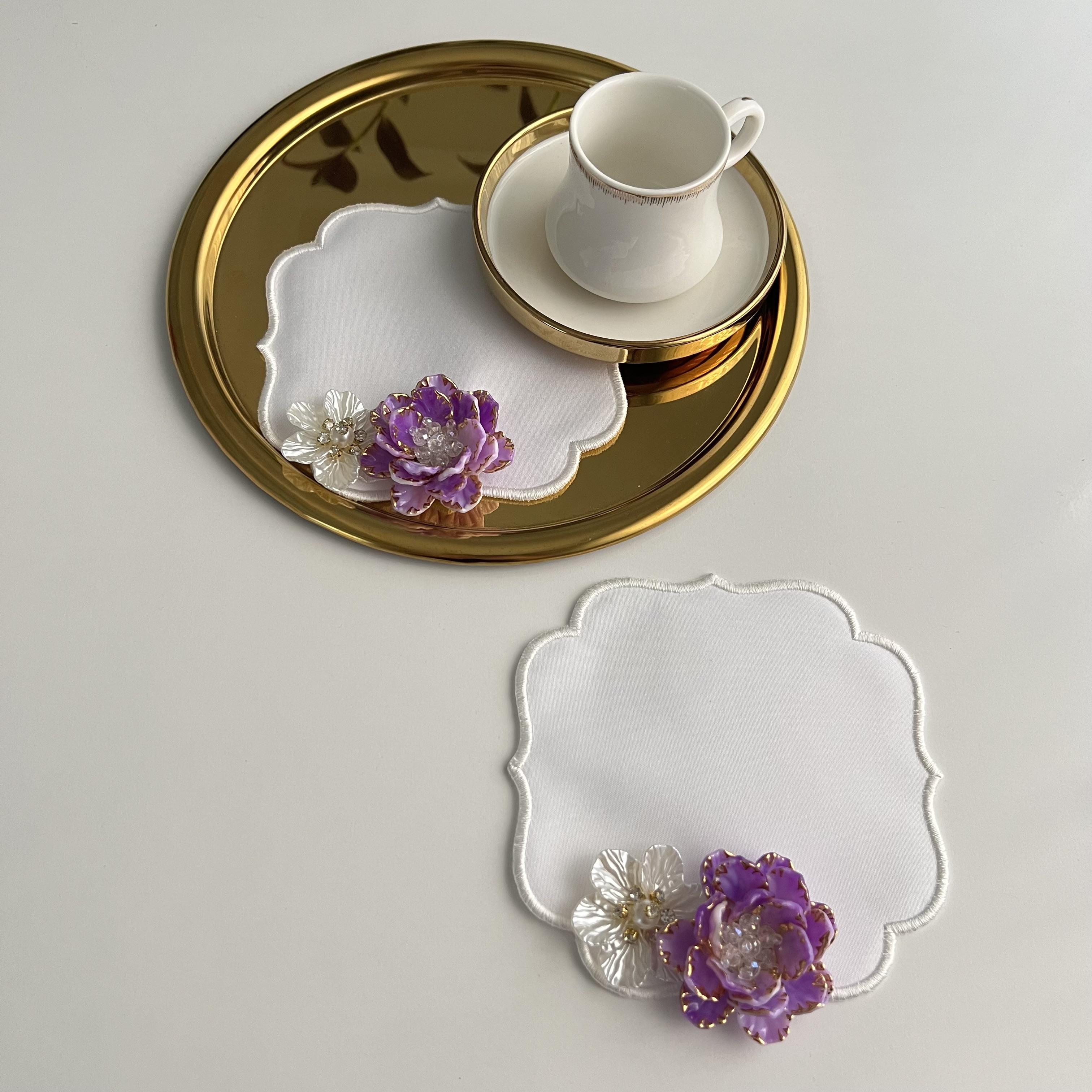 2Li Mor Sunum Peçetesi