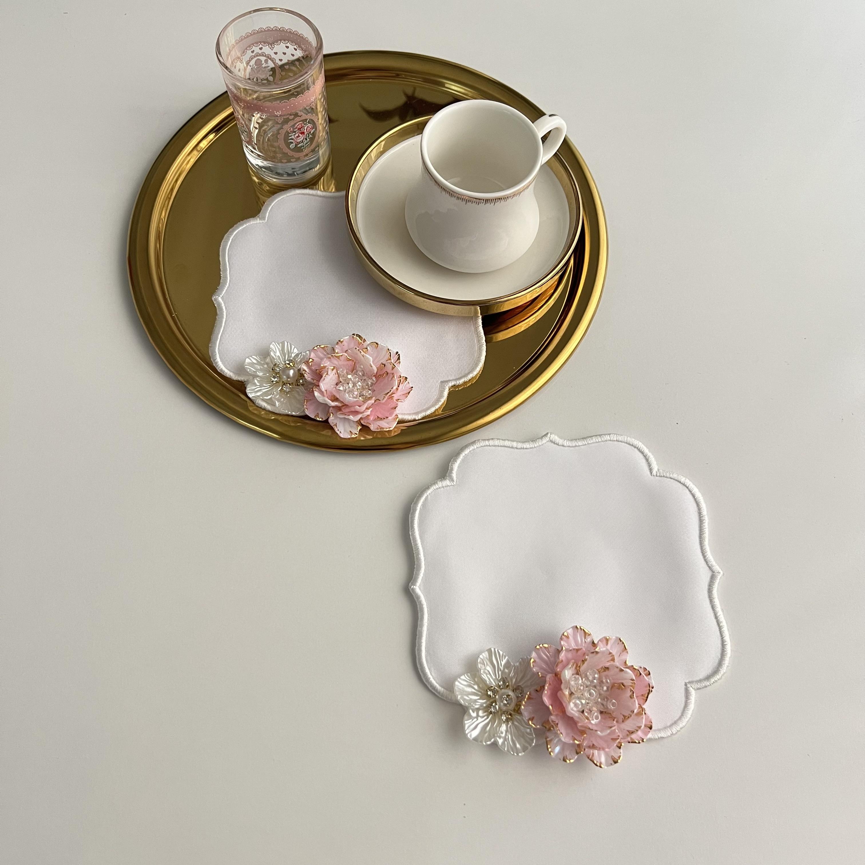 2Li Pembe Sunum Peçetesi