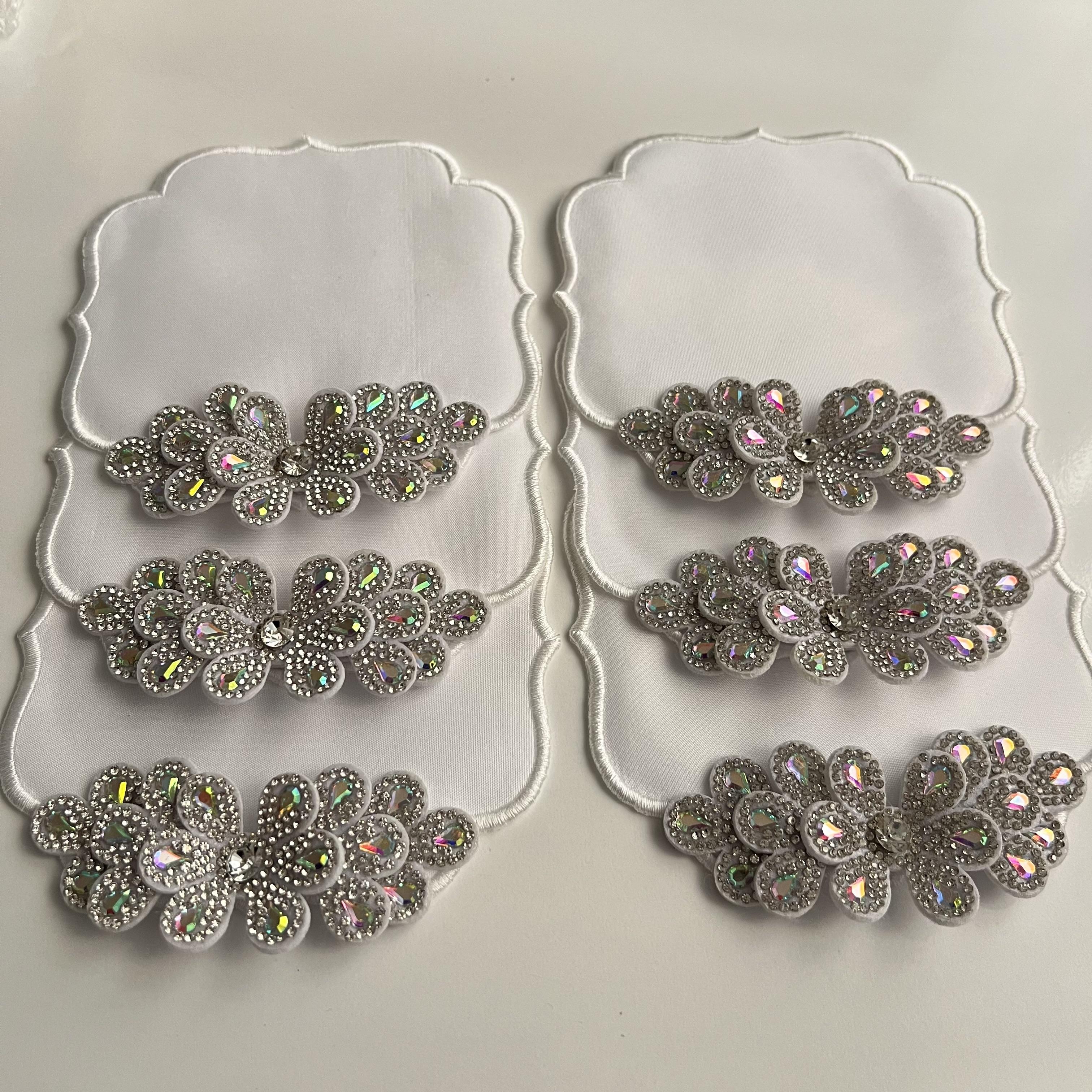 6Lı Taşlı Çiçek Peçete