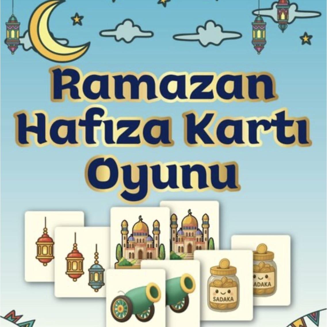 Ramazan Hafıza Oyun Kartı