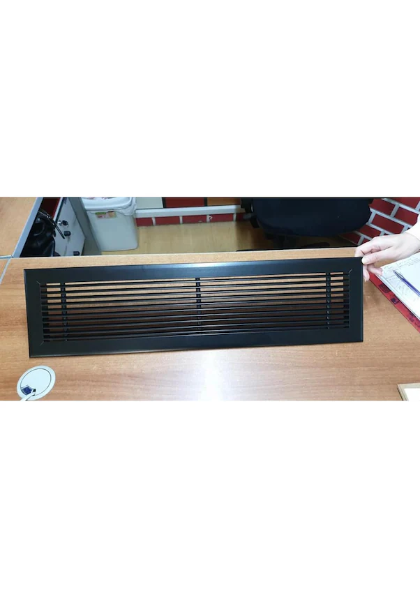 Renuzu Alüminyum Şömine Menfezi Mobilya Dolap MENFEZi 40X15
