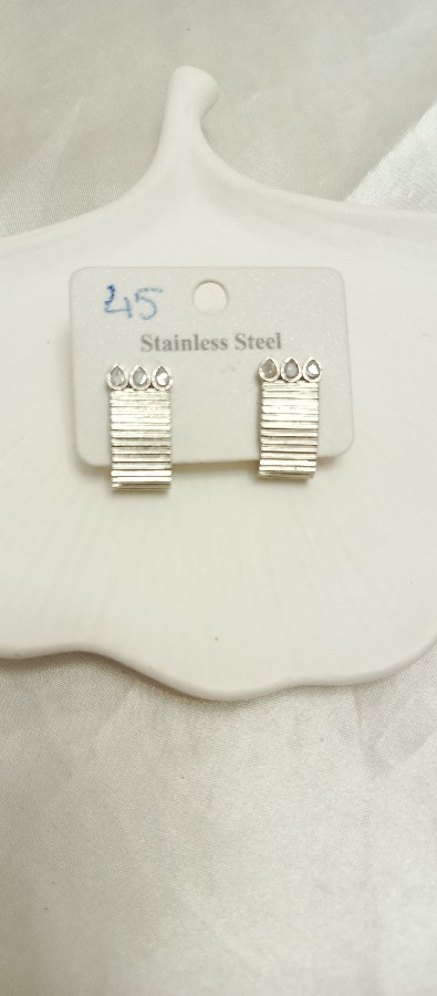 silver küpe