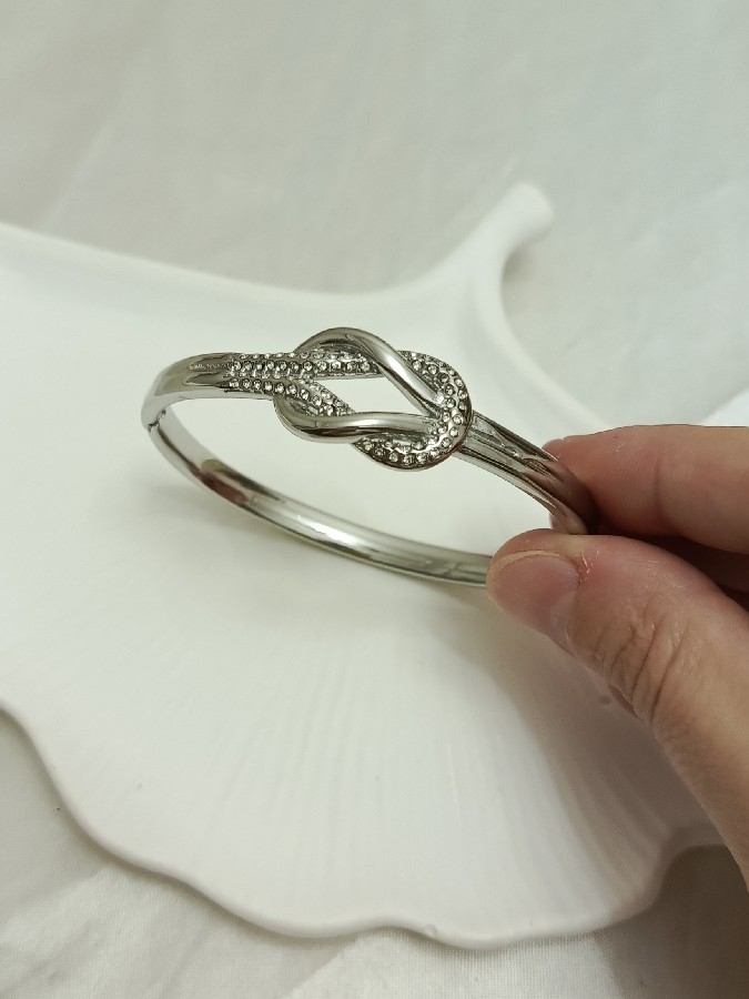 düğümlü silver kelepçe