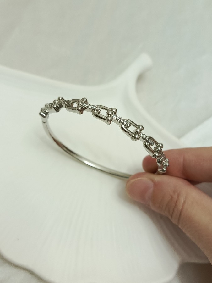 tiffany silver kelepçe
