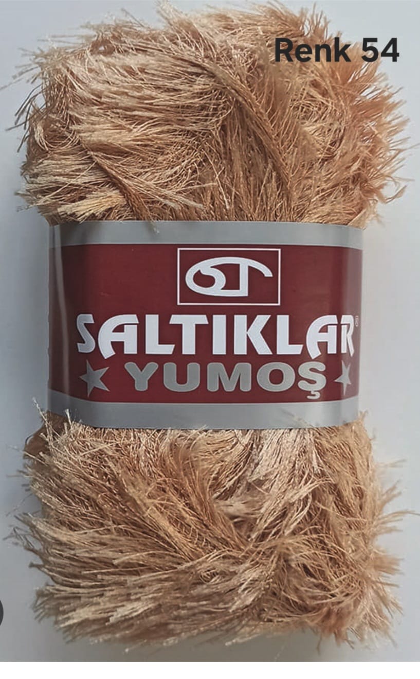 SALTIKLAR YUMOŞ RENK 54 DEVE TÜYÜ
