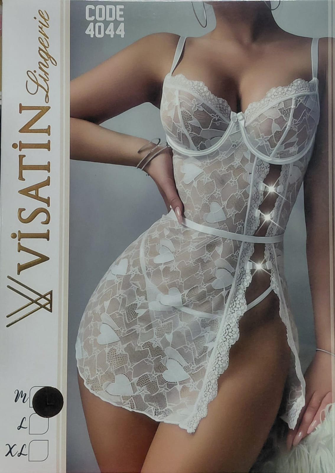 VİSATİN LİNGERİE FANTAZİ GİYİM CODE:4044