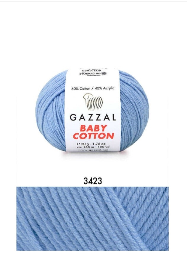GAZZAL BABY COTTON RENK 3423