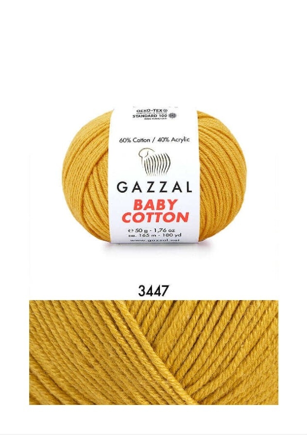 GAZZAL BABY COTTON RENK 3447