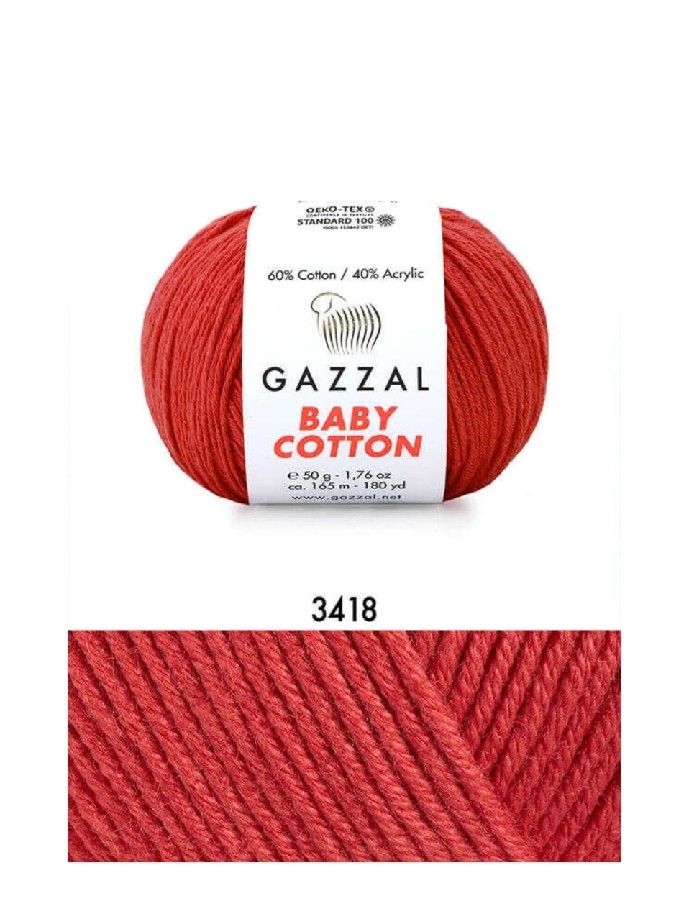 GAZZAL BABY COTTON RENK 3418