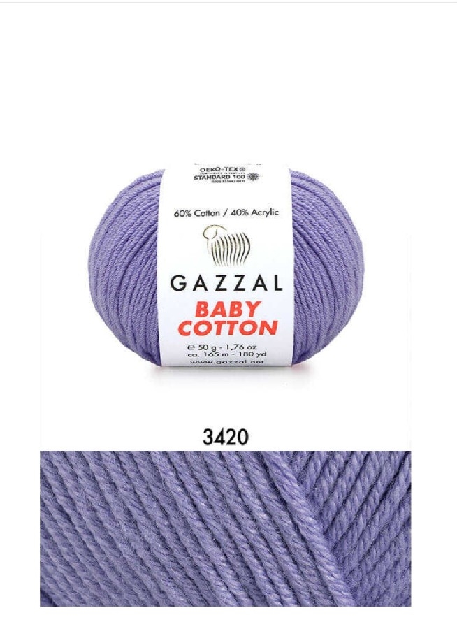 GAZZAL BABY COTTON RENK 3420