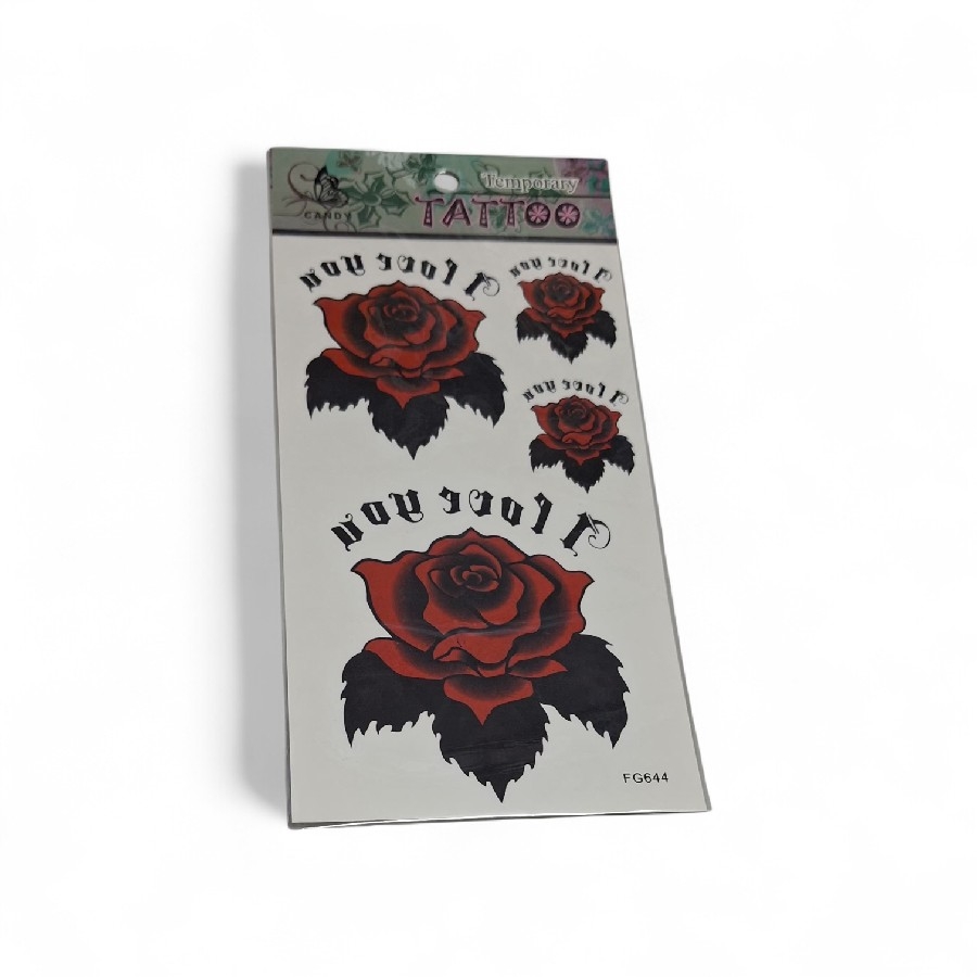 YAPIŞTIRMA GEÇİCİ DÖVME