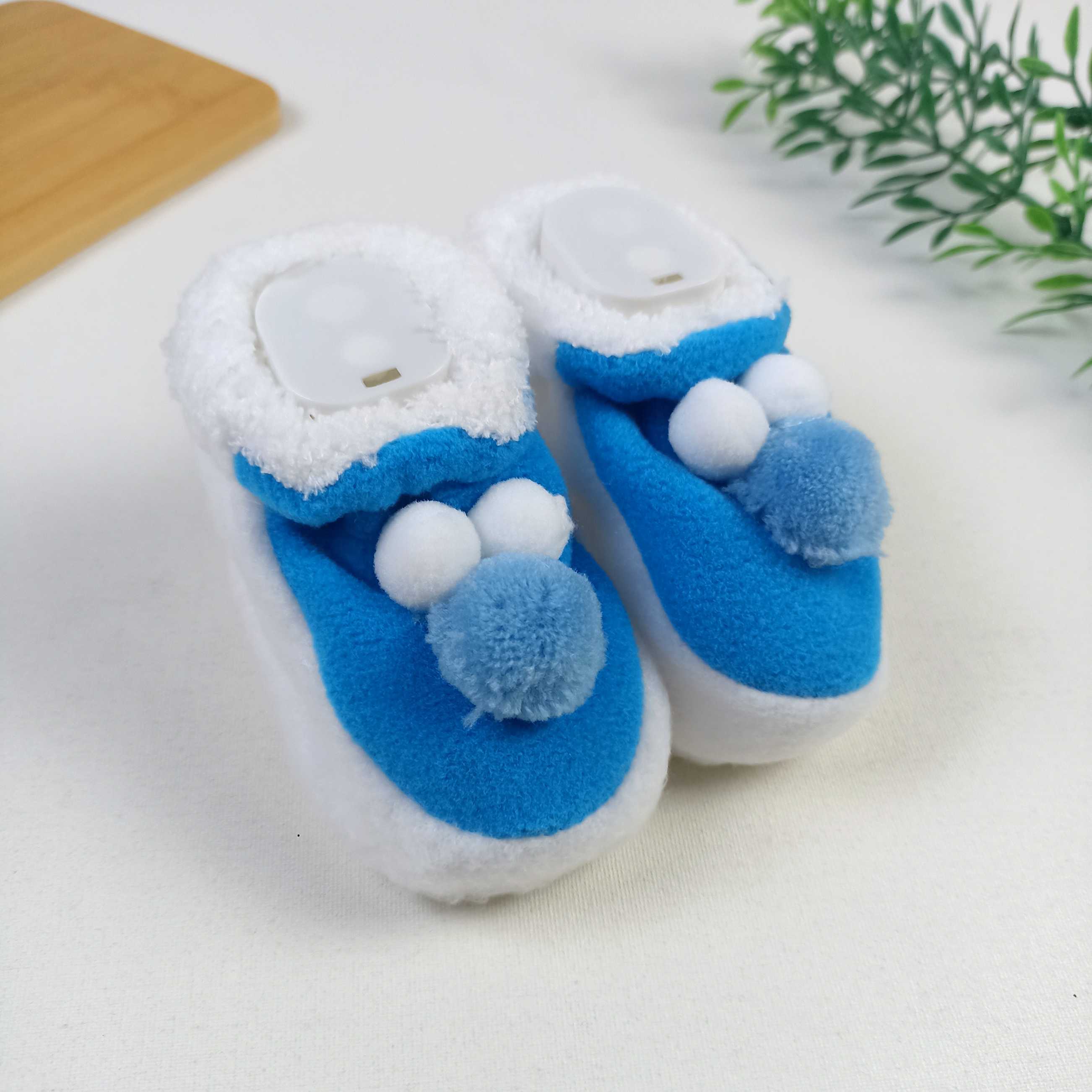 Velsoft Astarlı Figürlü Panduf / 0-6 Ay