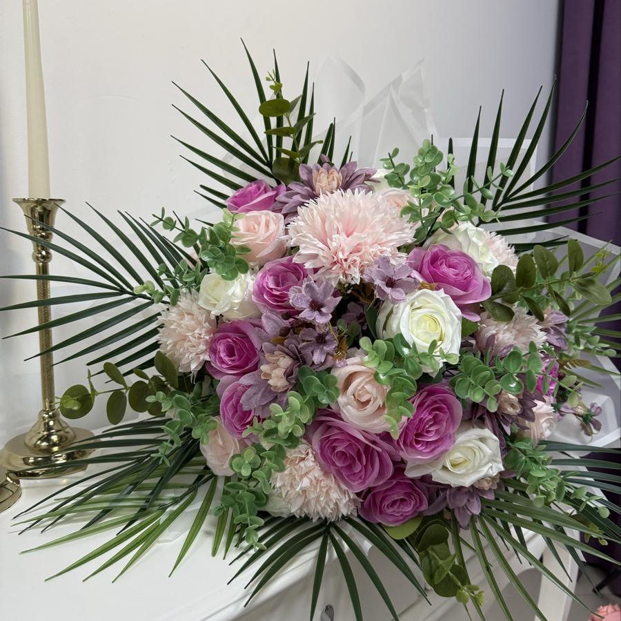 Buket İsteme Çiçeği (Fuşya Tonlar)