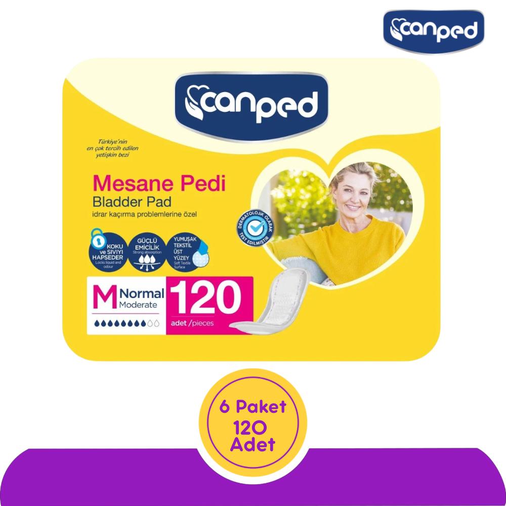 Canped Mesane Pedi Avantaj Paket (Normal) 120 Adet