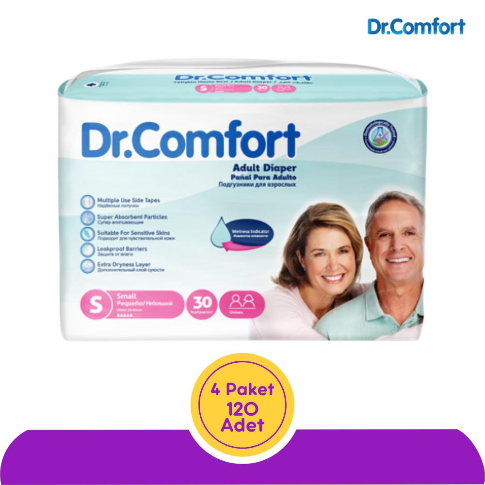 Dr. Comfort Belbantlı Yetişkin Hasta Bezi Küçük (S) 120 Adet