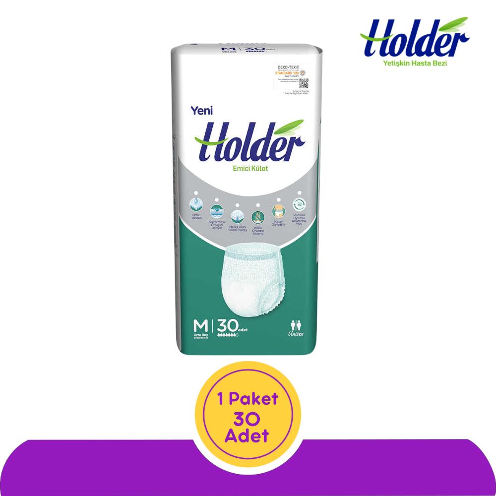Holder Emici Külot Orta Boy(M) 30'lu 1 Paket