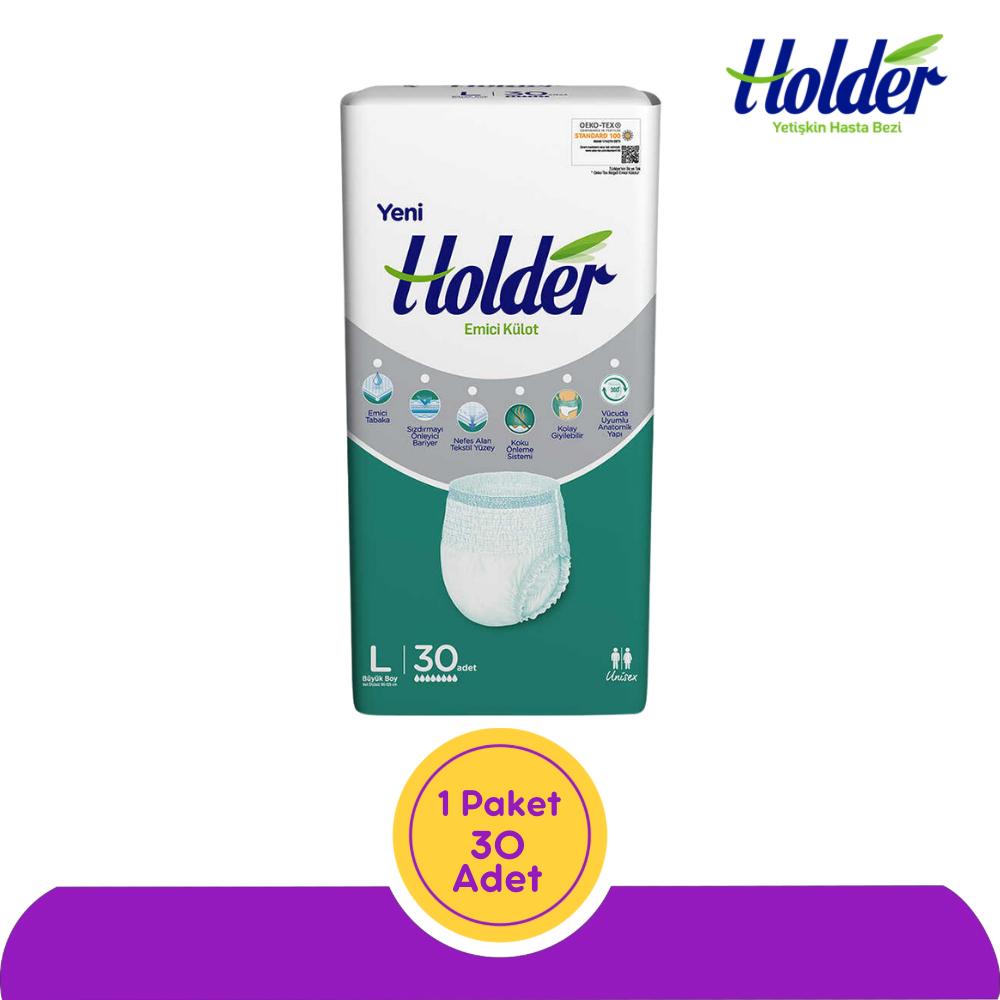 Holder Emici Külot Büyük Boy(L) 30'lu 1 Paket