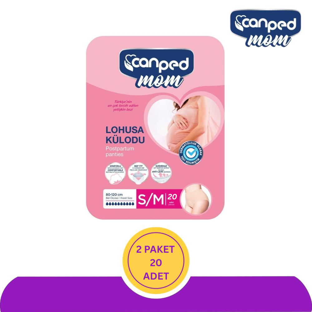 Canped Mom Lohusa Külodu S-M 20 Adet (10x2)
