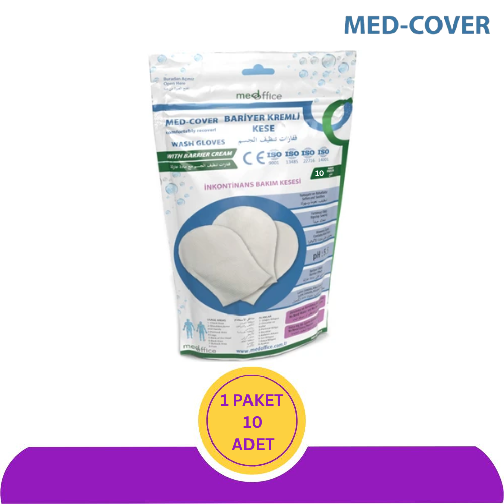 Med-Cover Bariyer Kremli Kese 10'lu