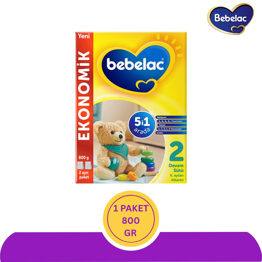 Bebelac 2 Bebek Sütü 800 Gr