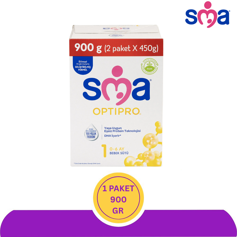 SMA Optipro 1 Bebek Sütü 900 Gr
