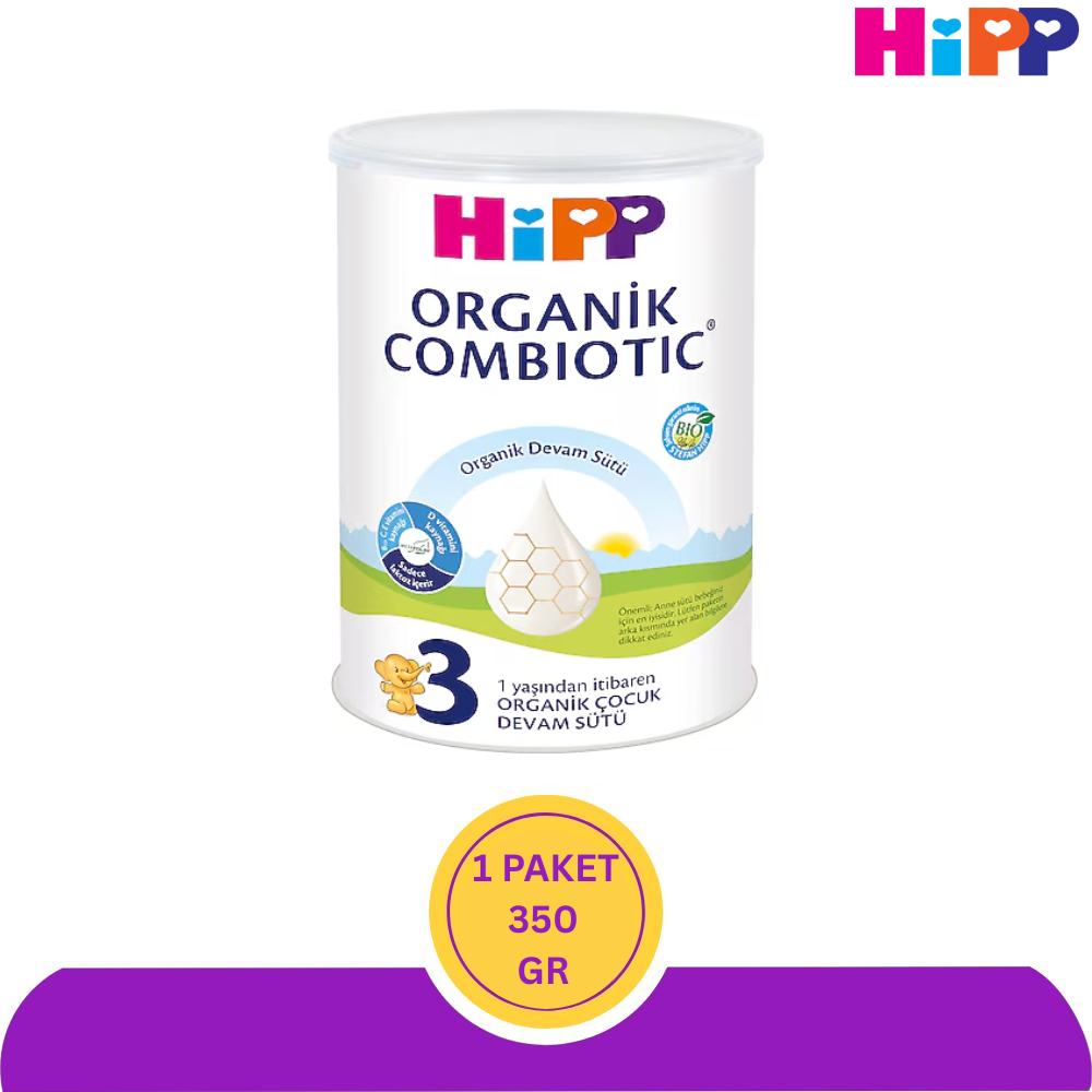 Hipp Organik Combiotic 3 Bebek Sütü 350 gr