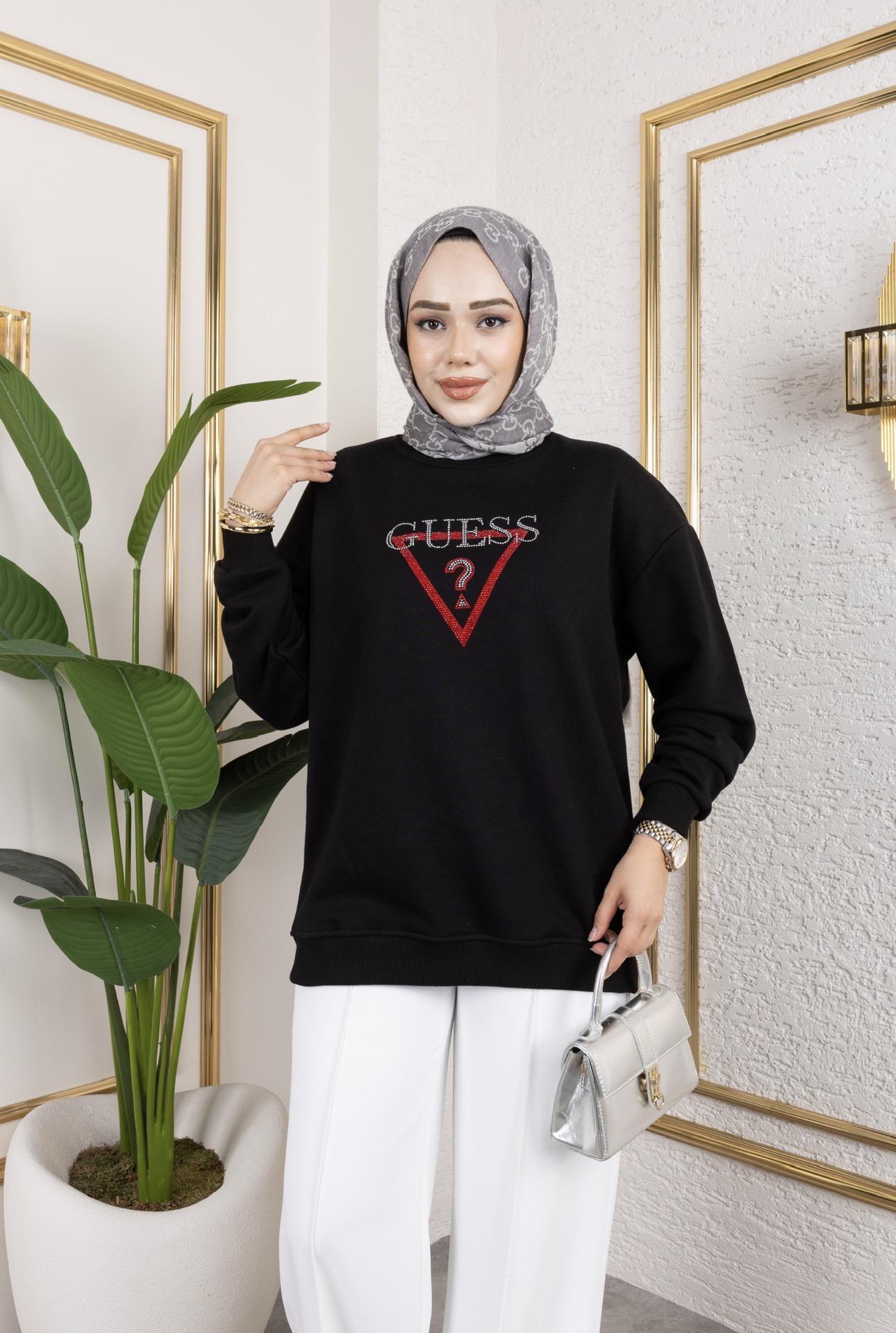 Cherry  Sweat - Siyah