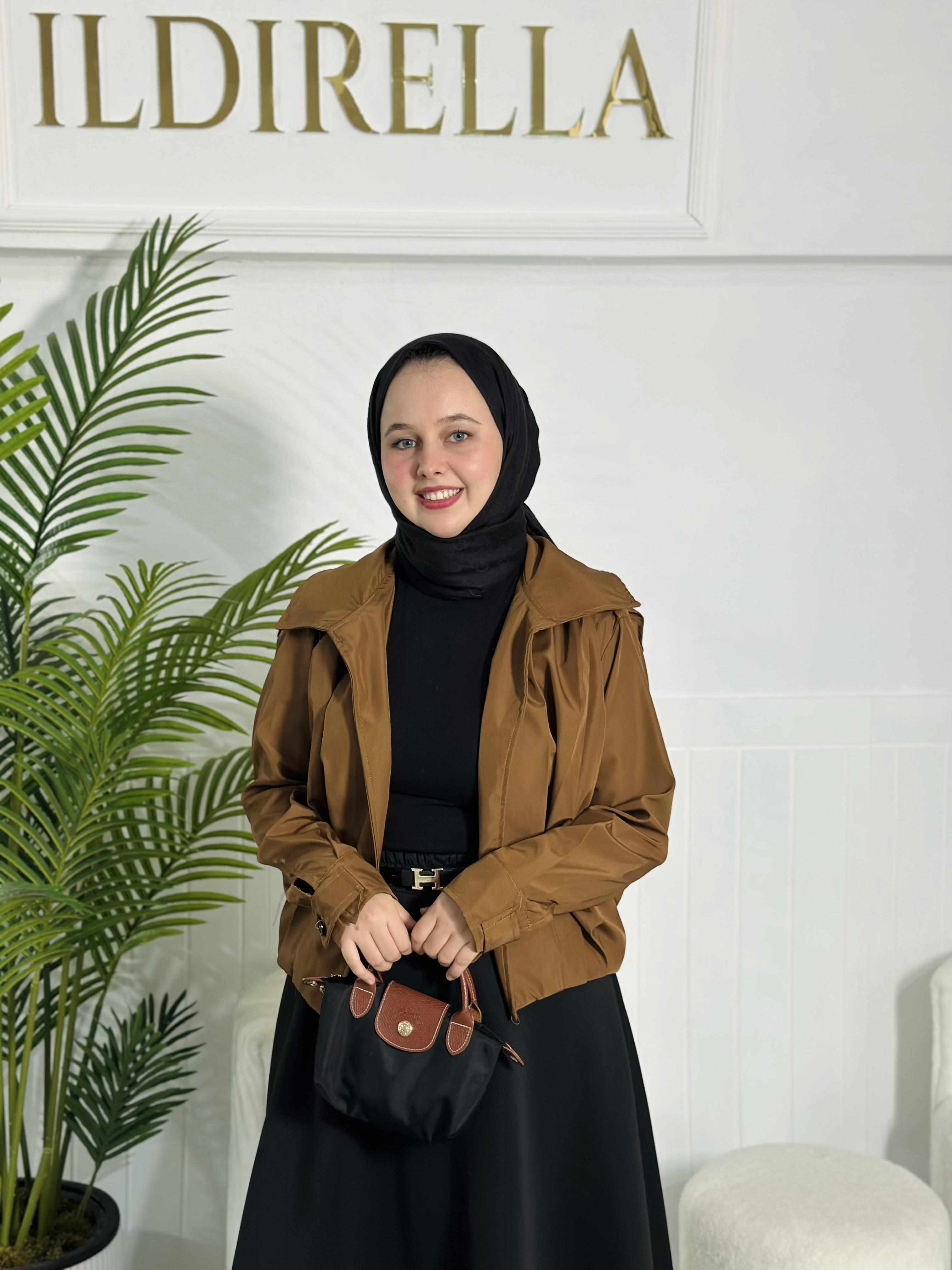 Zra Bomber Trenç Ceket - Camel