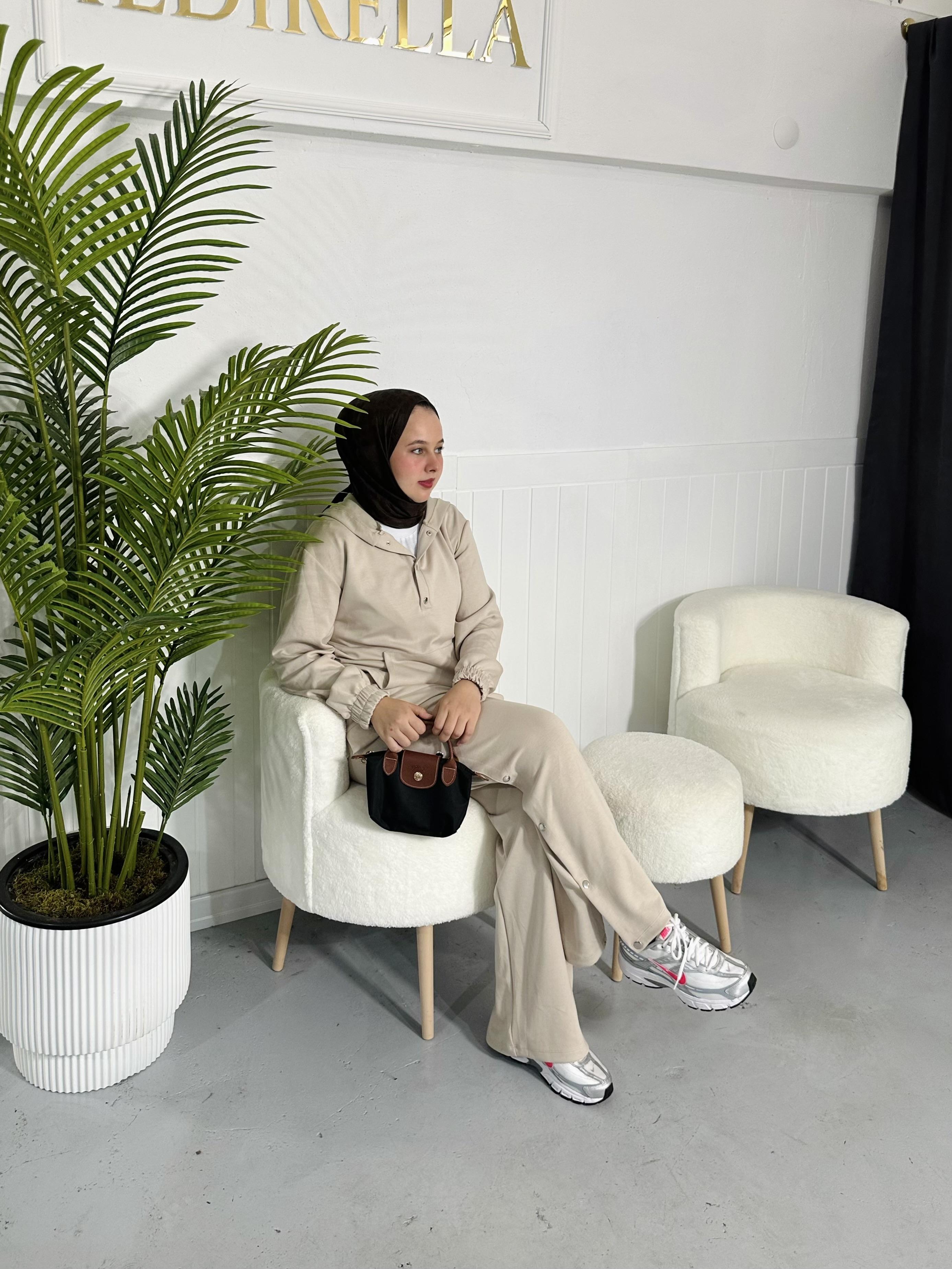 Oysho Çıtçıtlı Takım - Bej