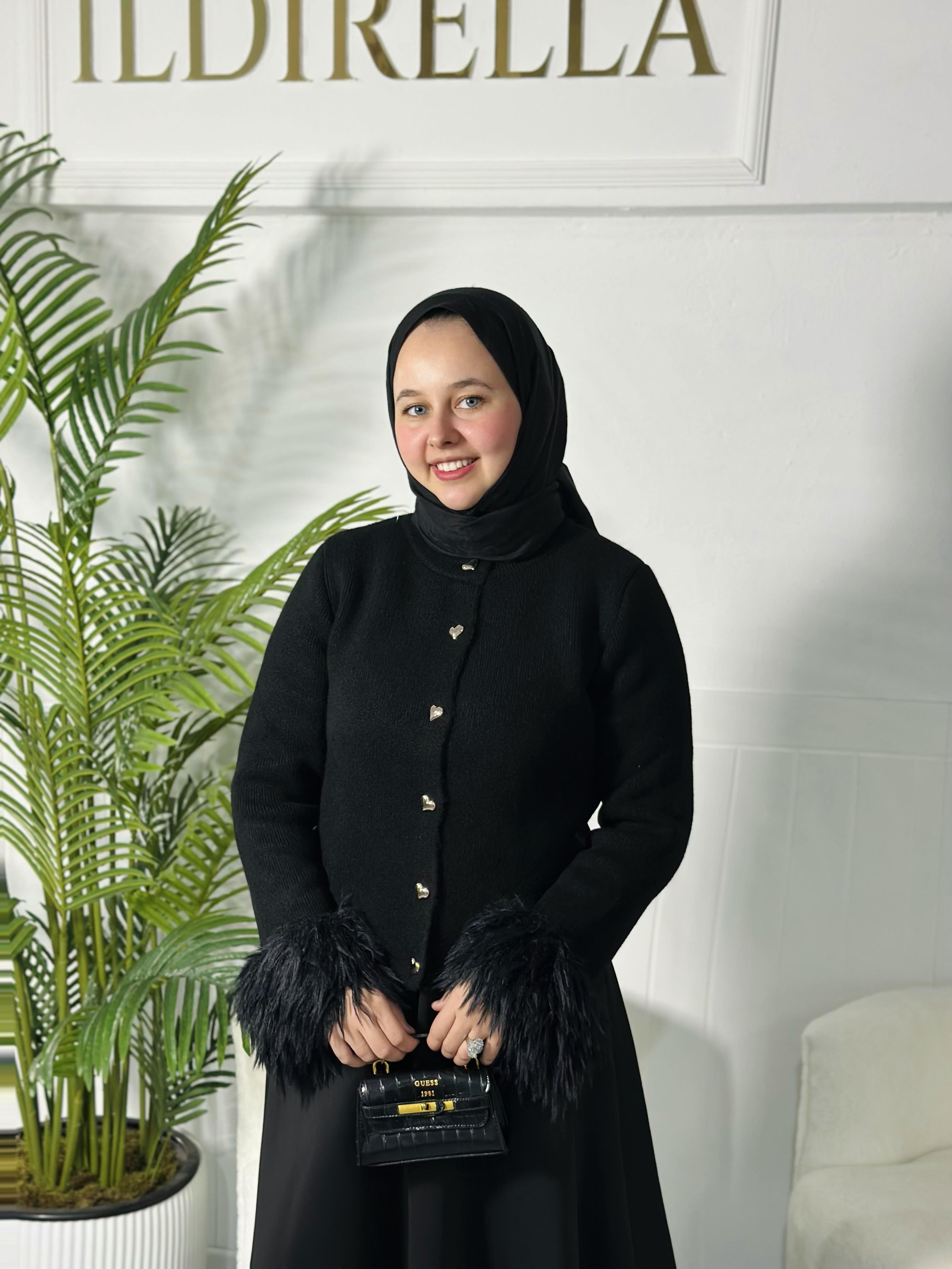 Premium Love Hırka - Siyah