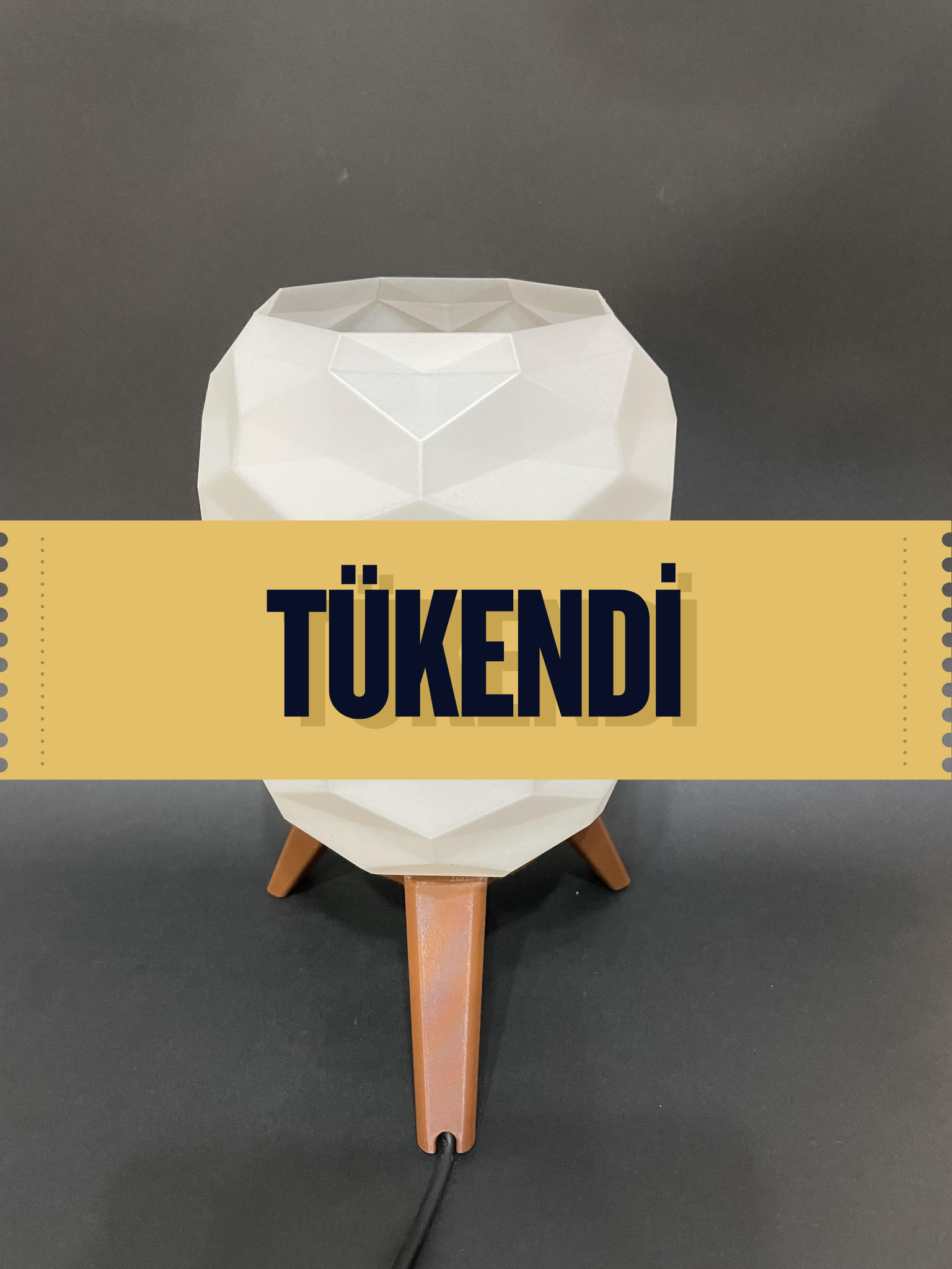 Geometrik Neon Abajur