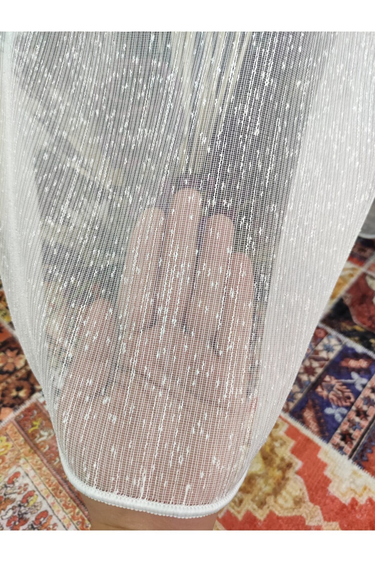 ŞANTUK TÜL PERDE - HALATLI KRUVAZE TÜL PERDE