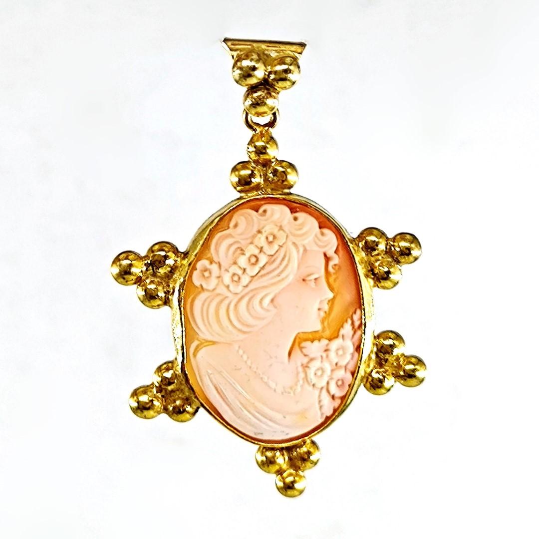 VİKTORYA DÖNEMİ CAMEO KOLYE