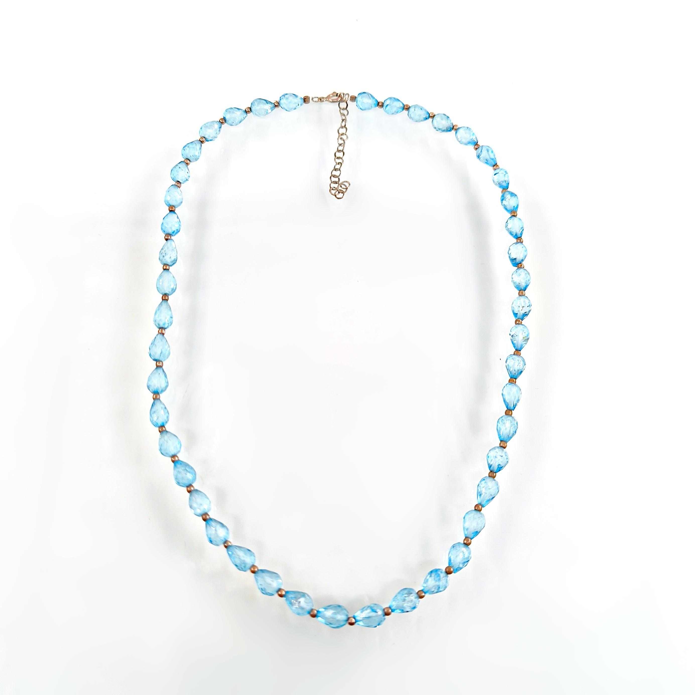 BLUE TOPAZ KOLYE