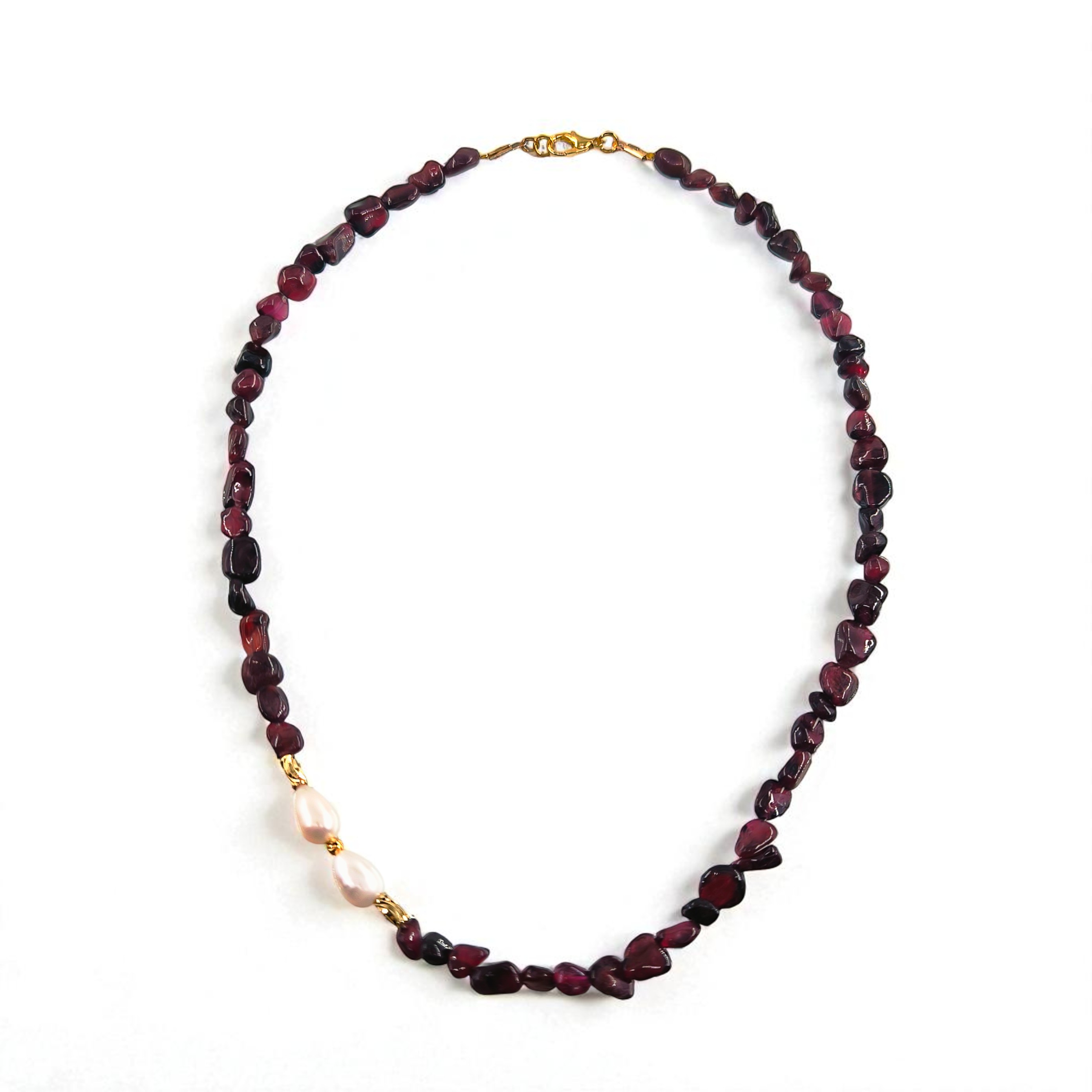 GARNET VE DAMLA İNCİ GERDANLIK