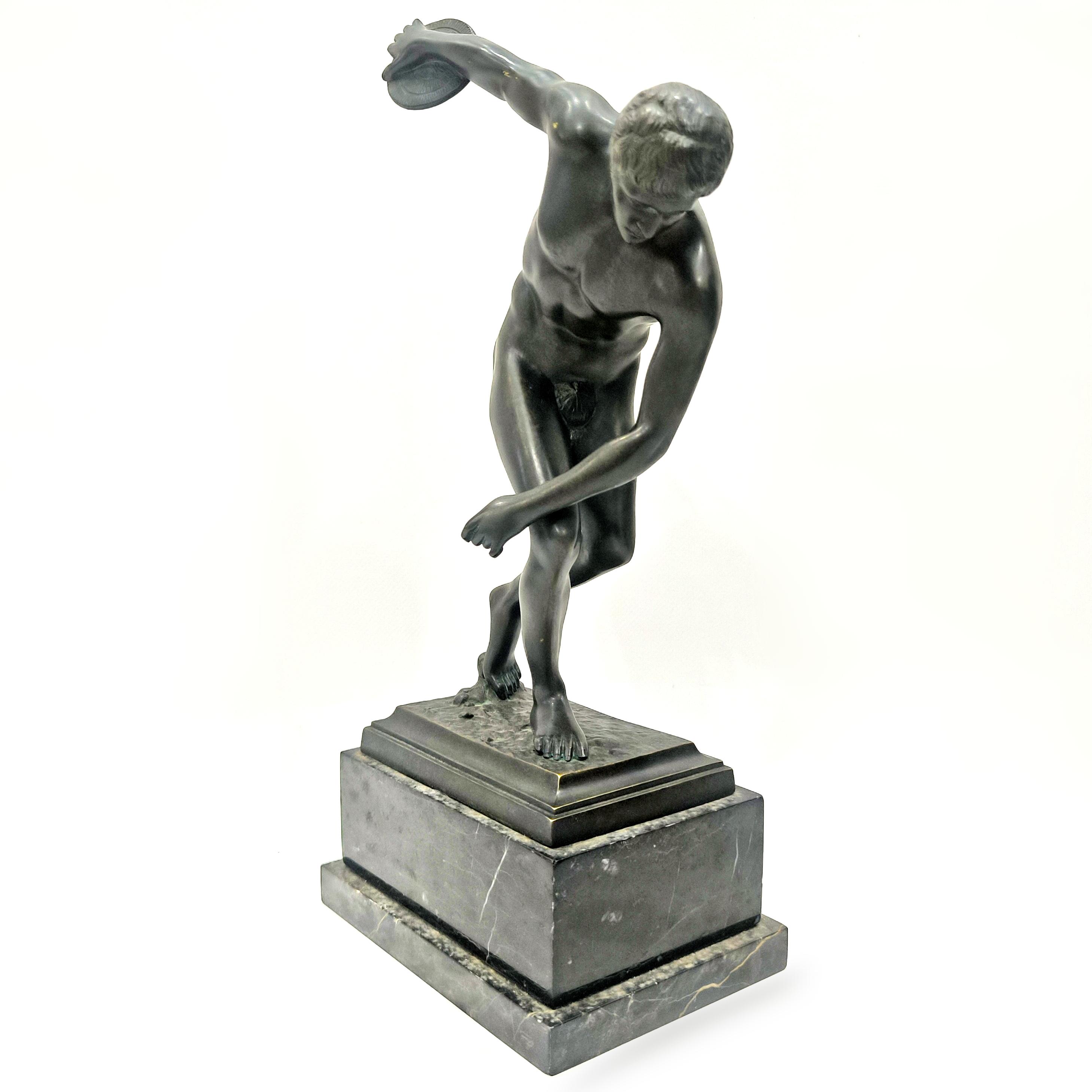 ROMALI ATLET BRONZ HEYKEL OBJE