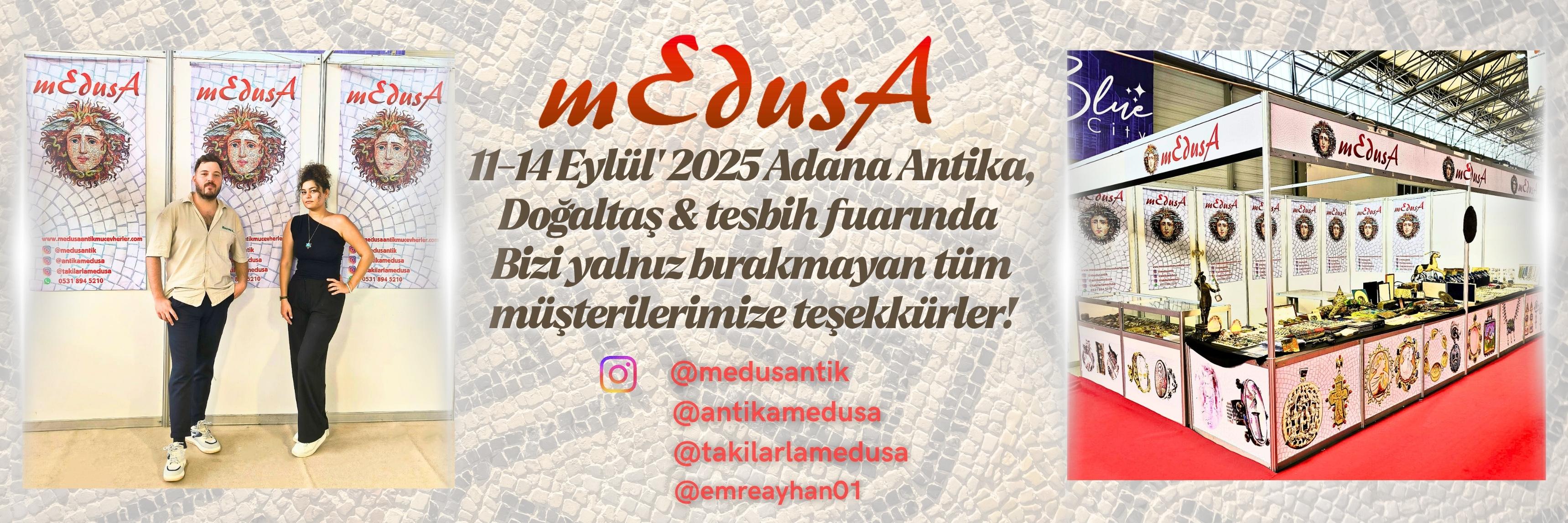 Medusa Antik Mücevher
