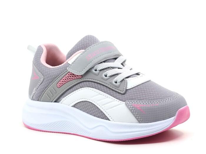 Kız Çocuk Cırtlı Anorak Spor Ayakkabı Pembe