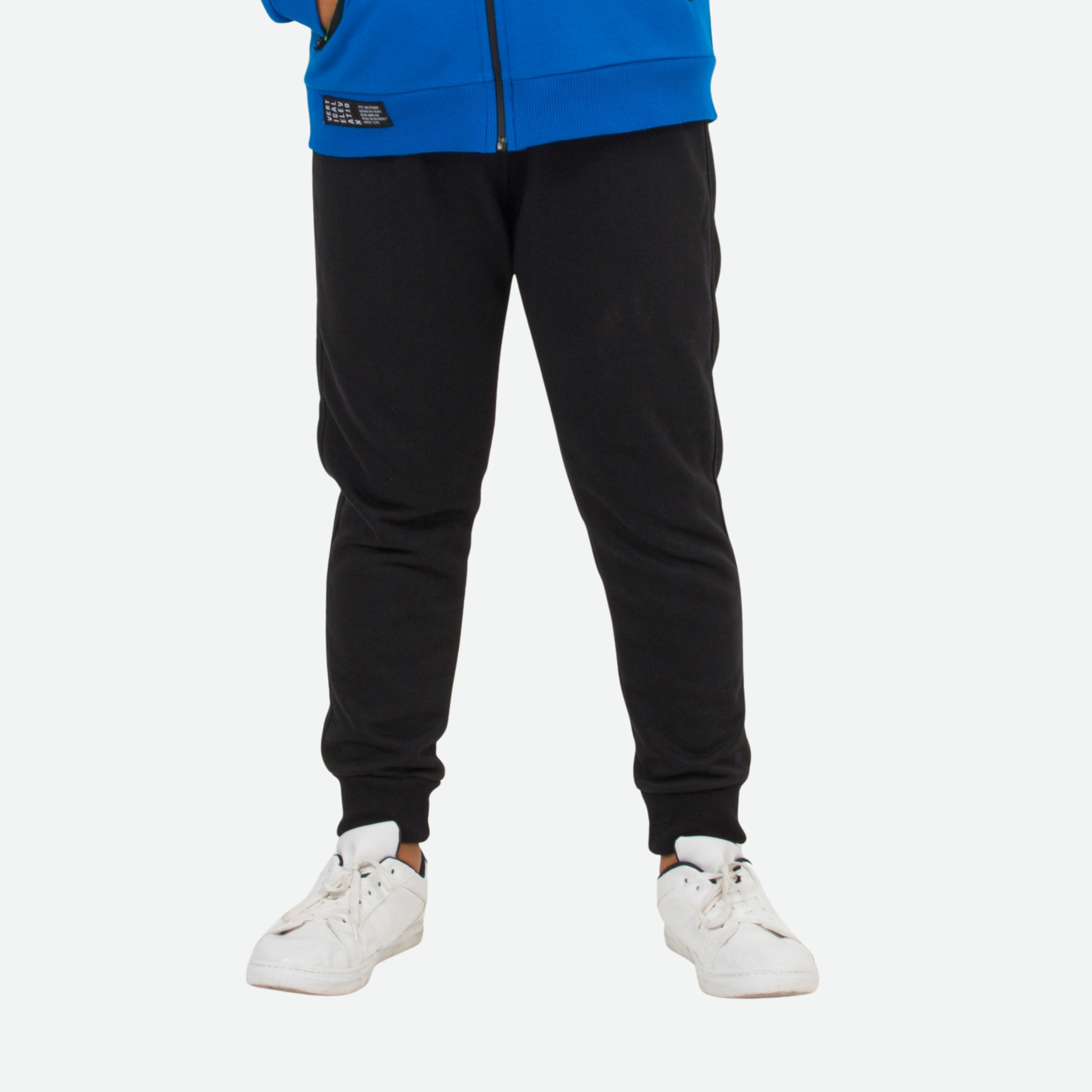 Erkek Çocuk Siyah Tek Alt Eşofman