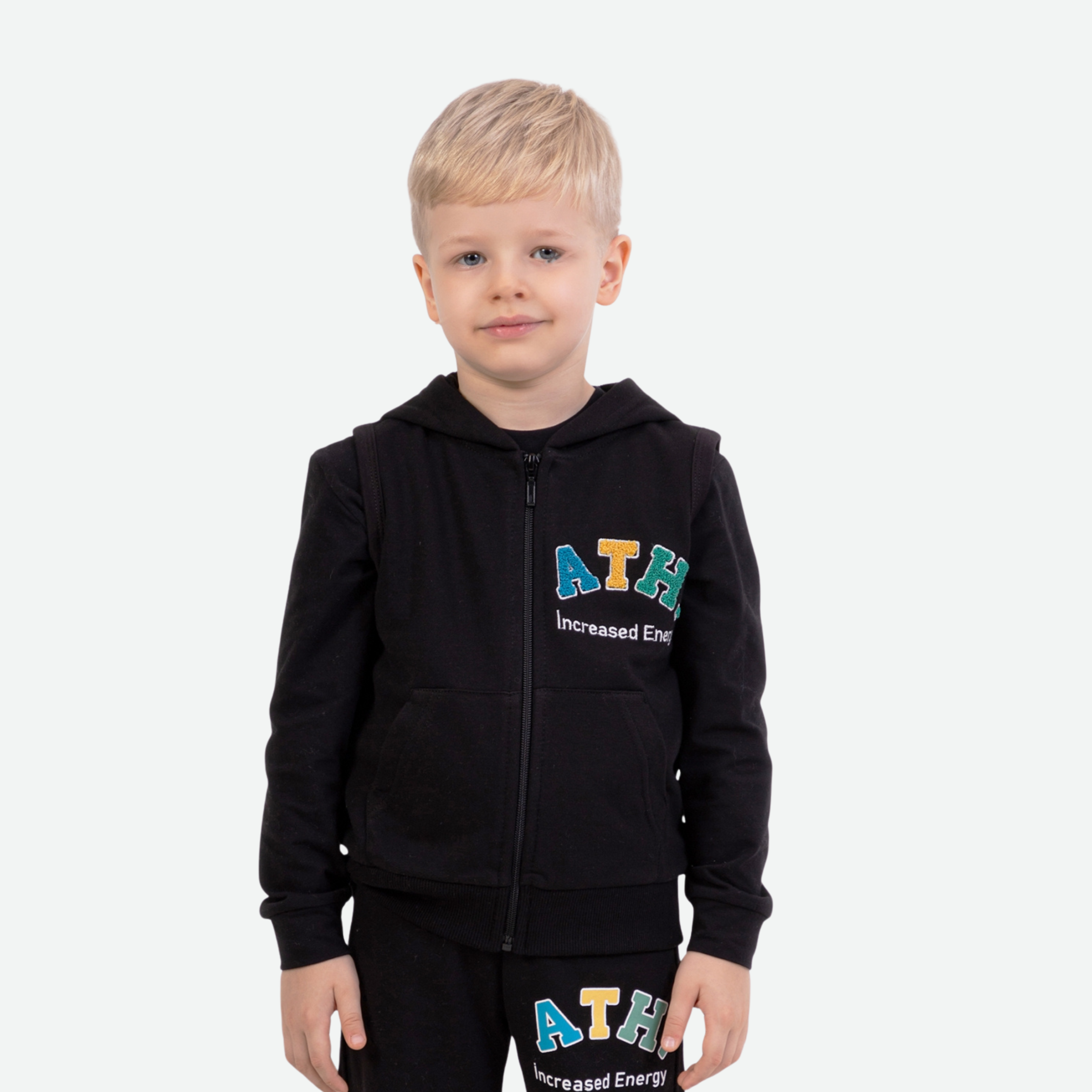 Erkek Çocuk Siyah Yelek